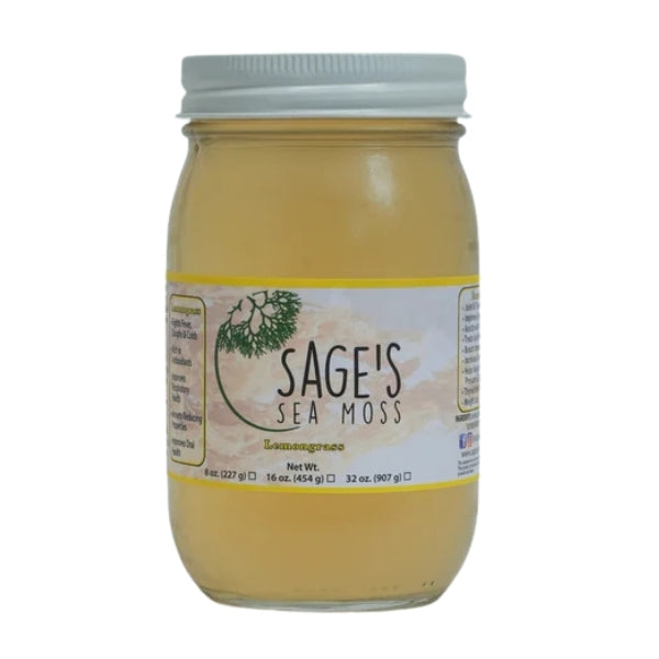 Lemongrass Sea Moss Gel