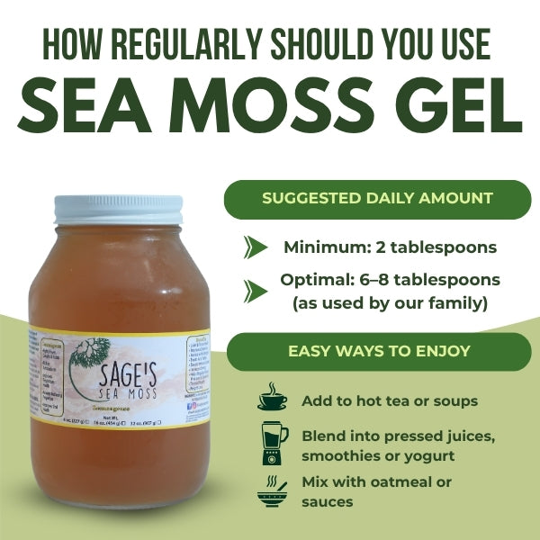 Lemongrass Sea Moss Gel