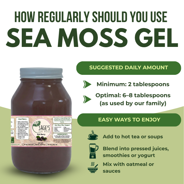 Açaí Sea Moss Gel