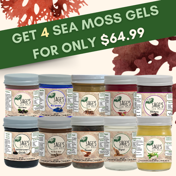 8oz Moss Mix & Match Bundle – Sage's Sea Moss