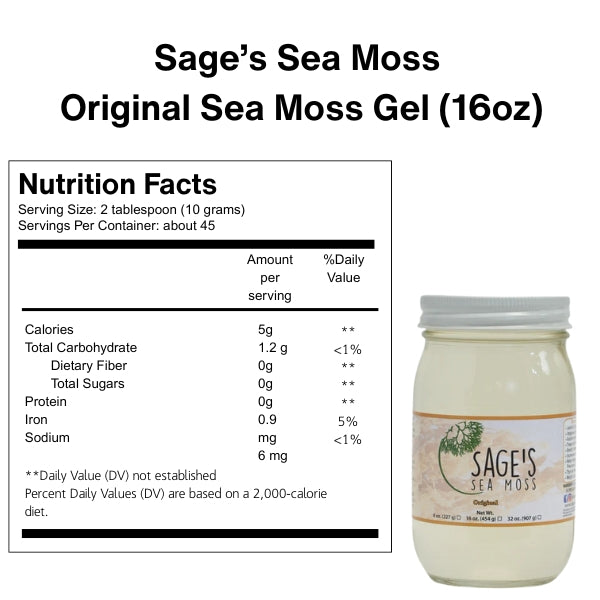 Original Sea Moss Gel