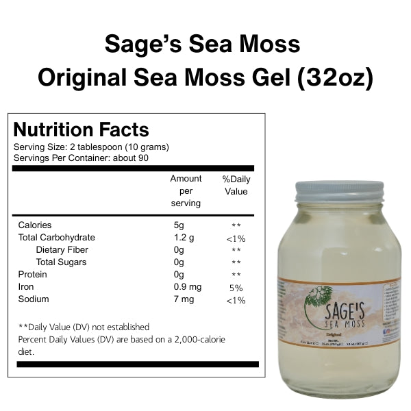 Original Sea Moss Gel
