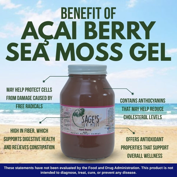 Açaí Sea Moss Gel