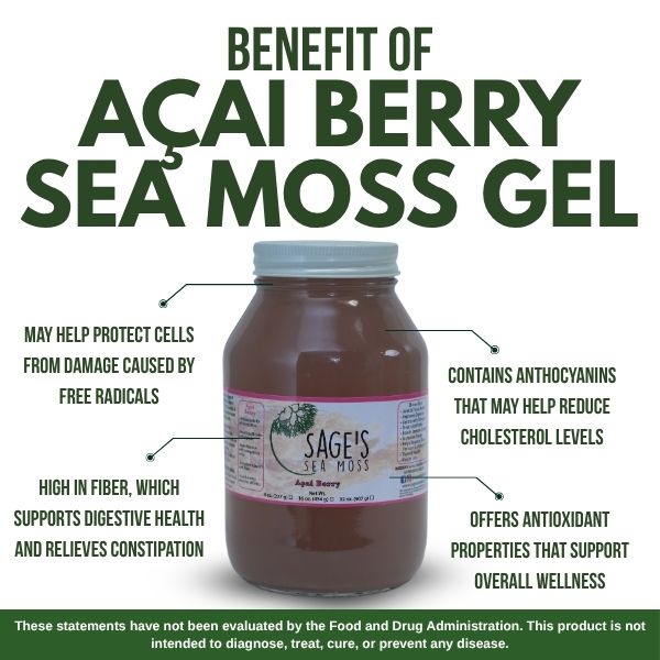 Açaí Sea Moss Gel