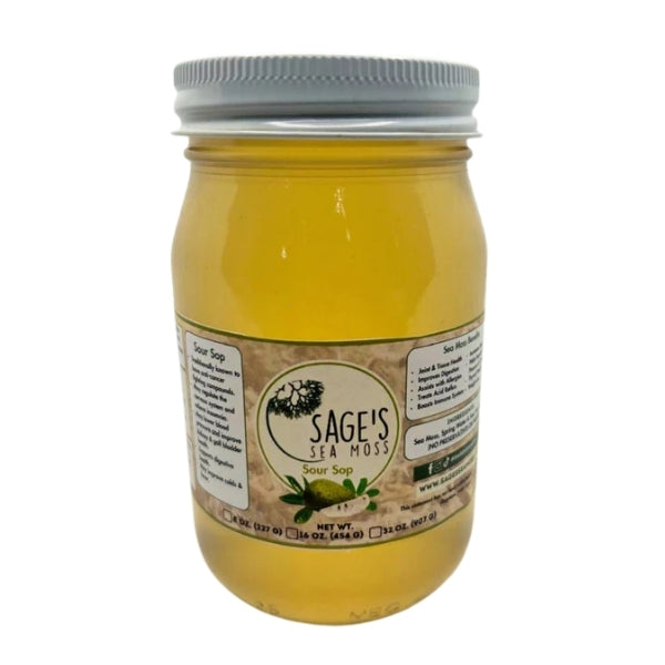 Soursop Sea Moss Gel