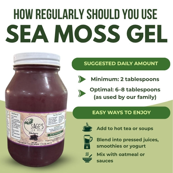 Elderberry Sea Moss Gel