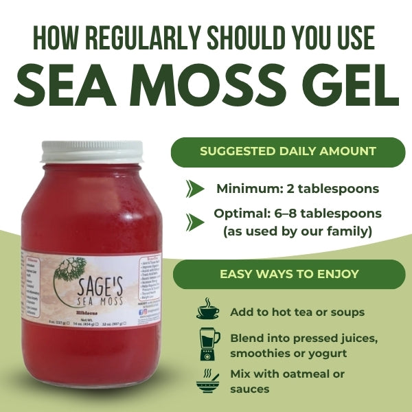 Hibiscus Sea Moss Gel