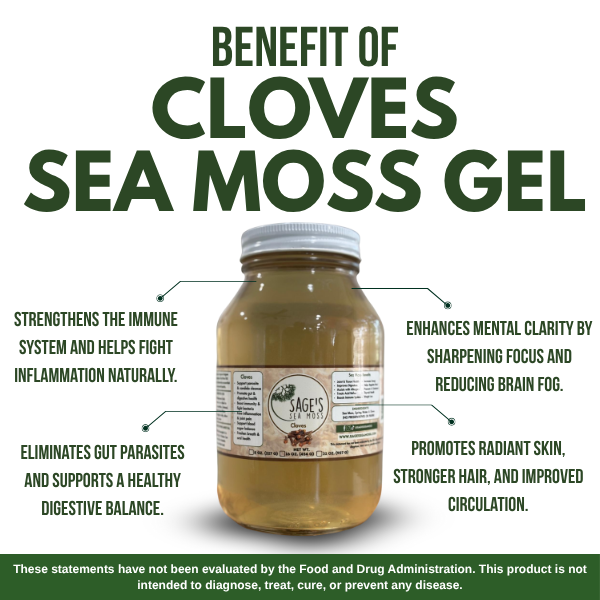 Cloves Sea Moss Gel