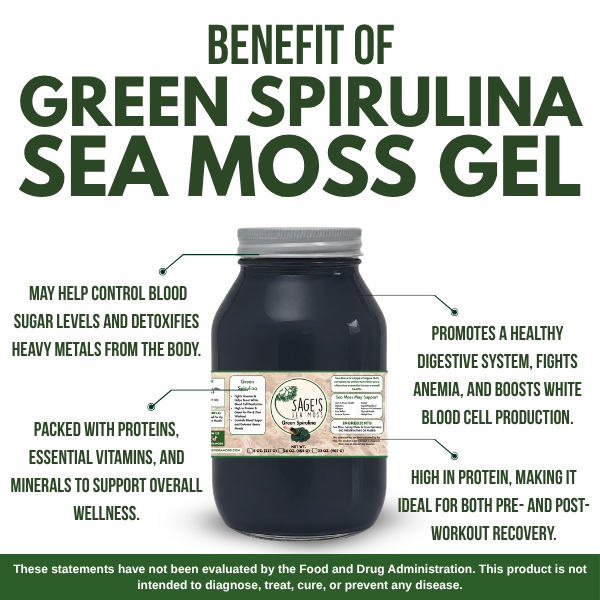 Spirulina Sea Moss Gel