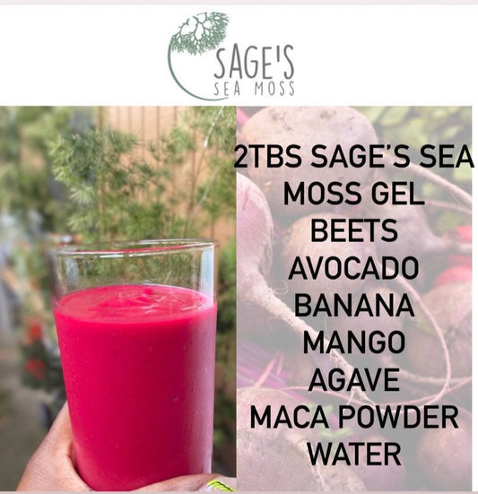 Sage's Sea Moss - Beet It Smoothie