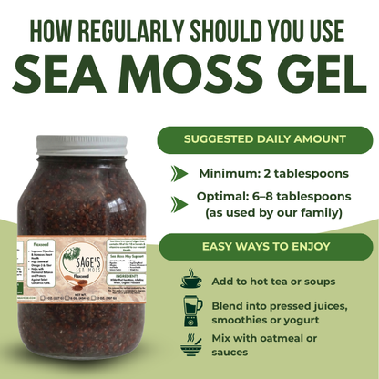 Flaxseed Sea Moss Gel