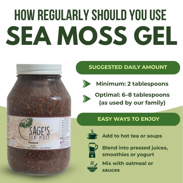 Flaxseed Sea Moss Gel