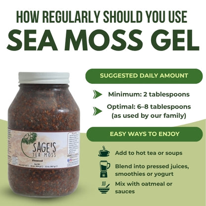 Flaxseed Sea Moss Gel