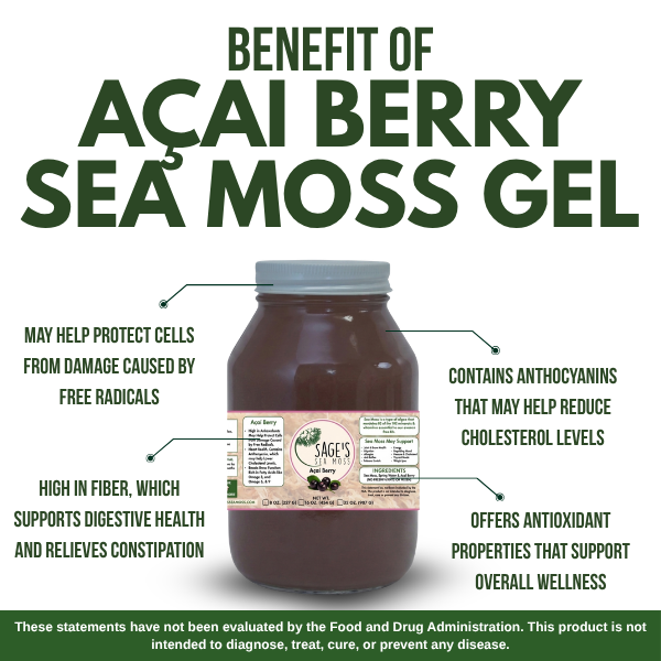 Açaí Sea Moss Gel