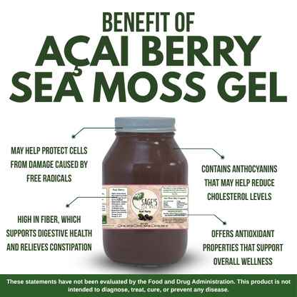 Açaí Sea Moss Gel