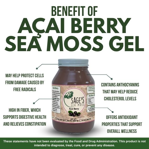 Açaí Sea Moss Gel