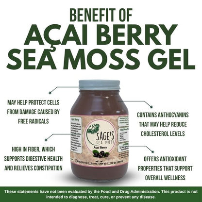 Açaí Sea Moss Gel