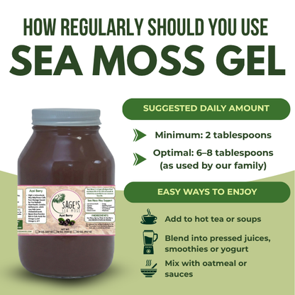 Açaí Sea Moss Gel