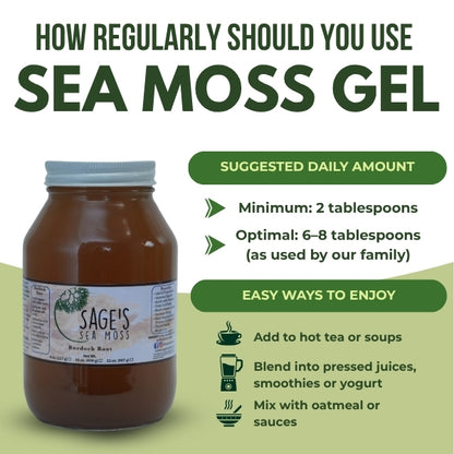 Burdock Root Sea Moss Gel
