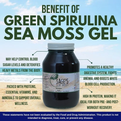 Spirulina Sea Moss Gel