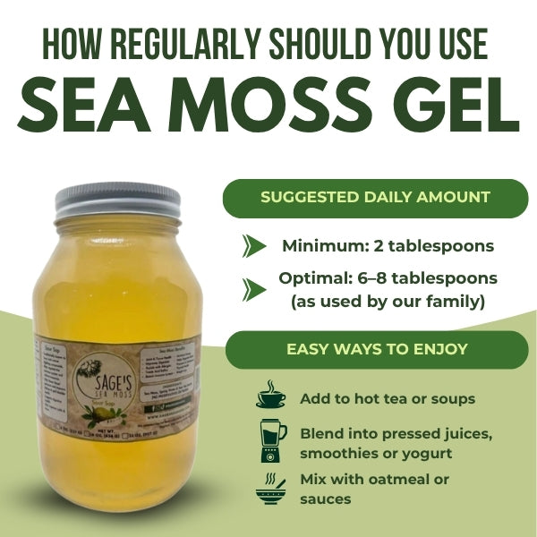 Soursop Sea Moss Gel