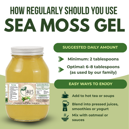 Soursop Sea Moss Gel