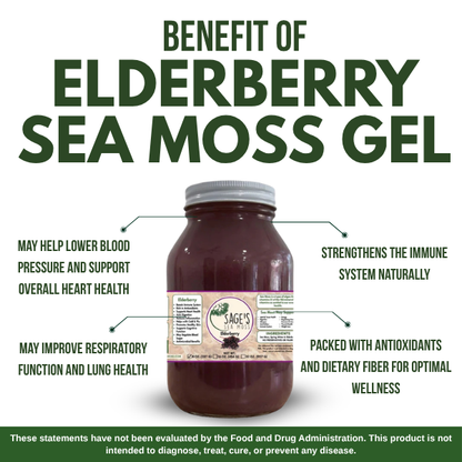 Elderberry Sea Moss Gel