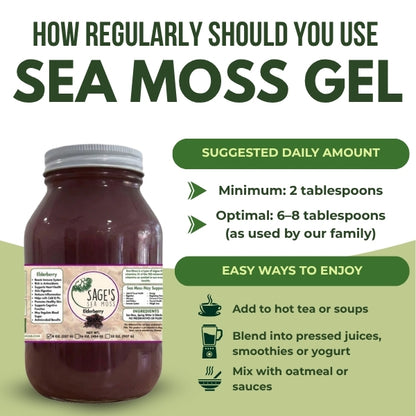 Elderberry Sea Moss Gel