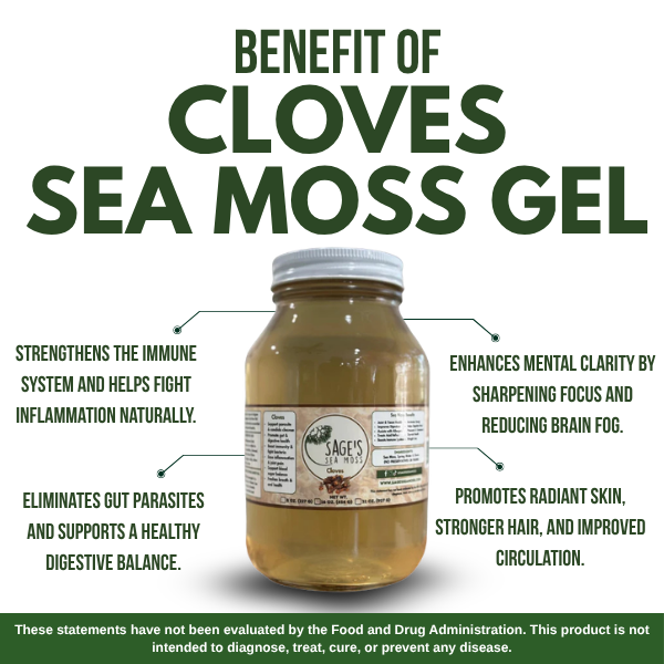 Cloves Sea Moss Gel