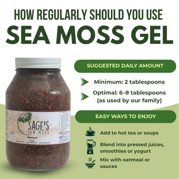 Flaxseed Sea Moss Gel