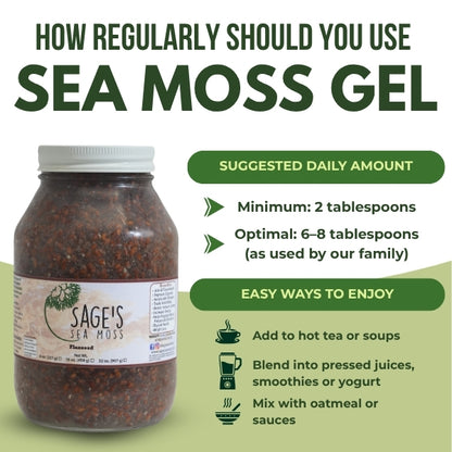 Flaxseed Sea Moss Gel