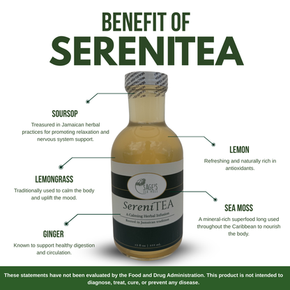 SereniTEA – Herbal Sea Moss Tea