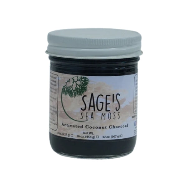 Activated Coconut Charcoal Sea Moss Gel