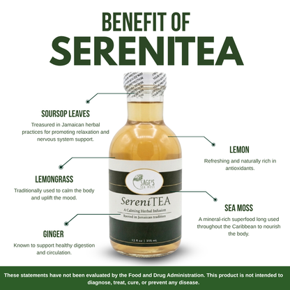 SereniTEA – Herbal Sea Moss Tea