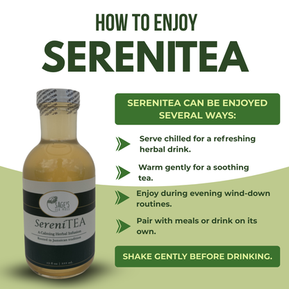 SereniTEA – Herbal Sea Moss Tea