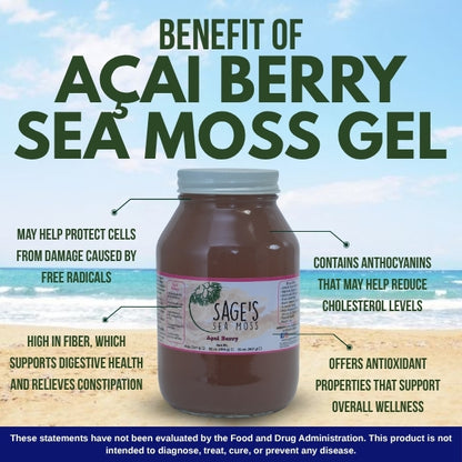 Açaí Sea Moss Gel