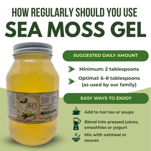 Soursop Sea Moss Gel
