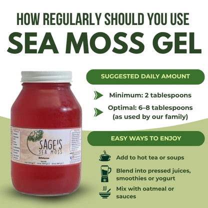 Hibiscus Sea Moss Gel