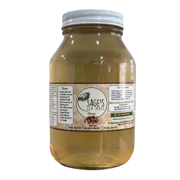 Cloves Sea Moss Gel