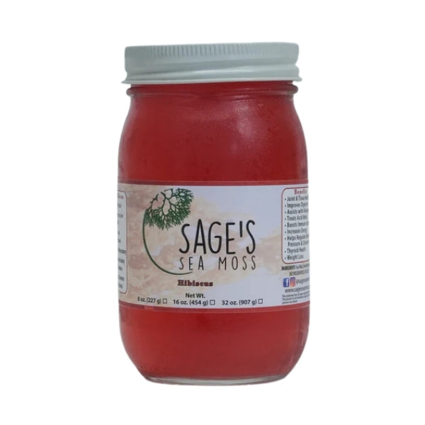 Hibiscus Sea Moss Gel