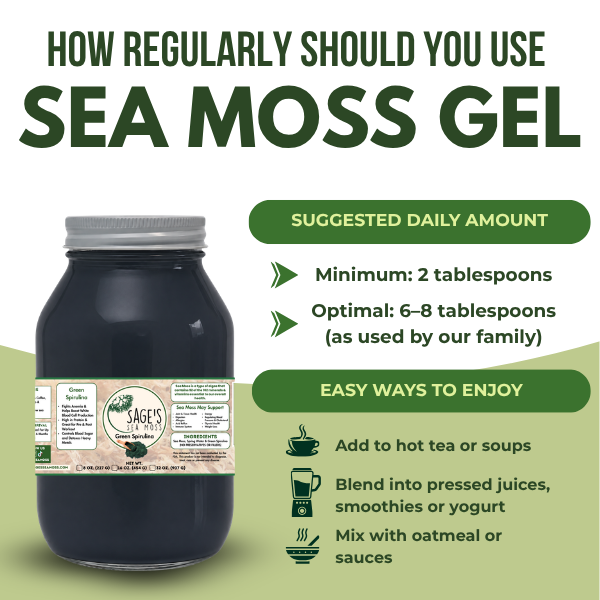 Spirulina Sea Moss Gel