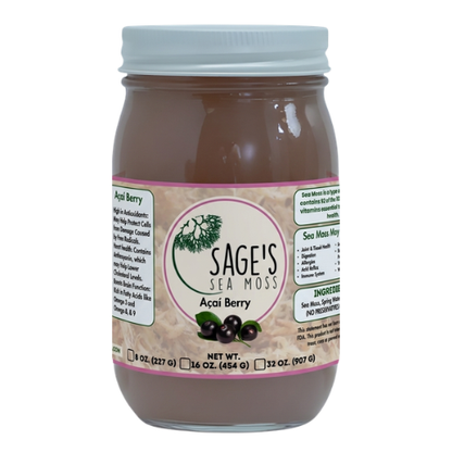 Açaí Sea Moss Gel
