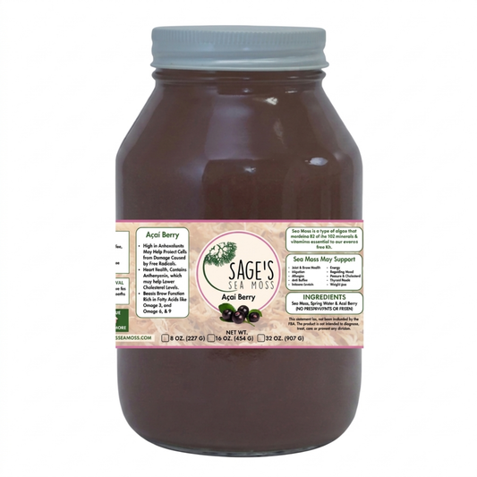 Açaí Sea Moss Gel
