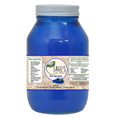 Blue Spirulina Sea Moss Gel