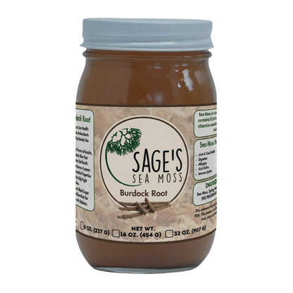 Burdock Root Sea Moss Gel