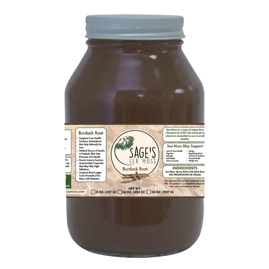 Burdock Root Sea Moss Gel