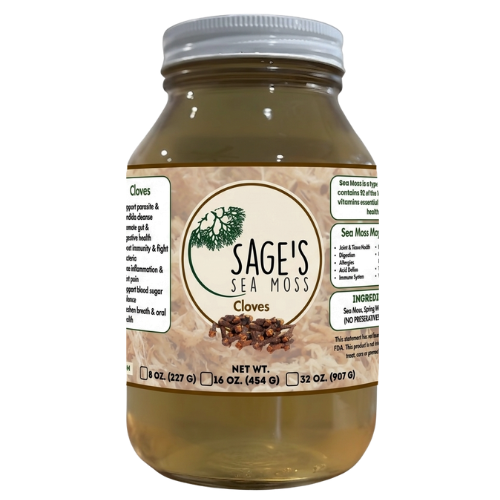 Cloves Sea Moss Gel
