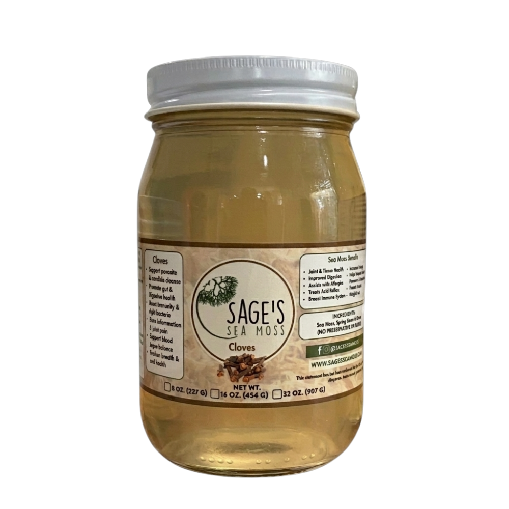 Cloves Sea Moss Gel