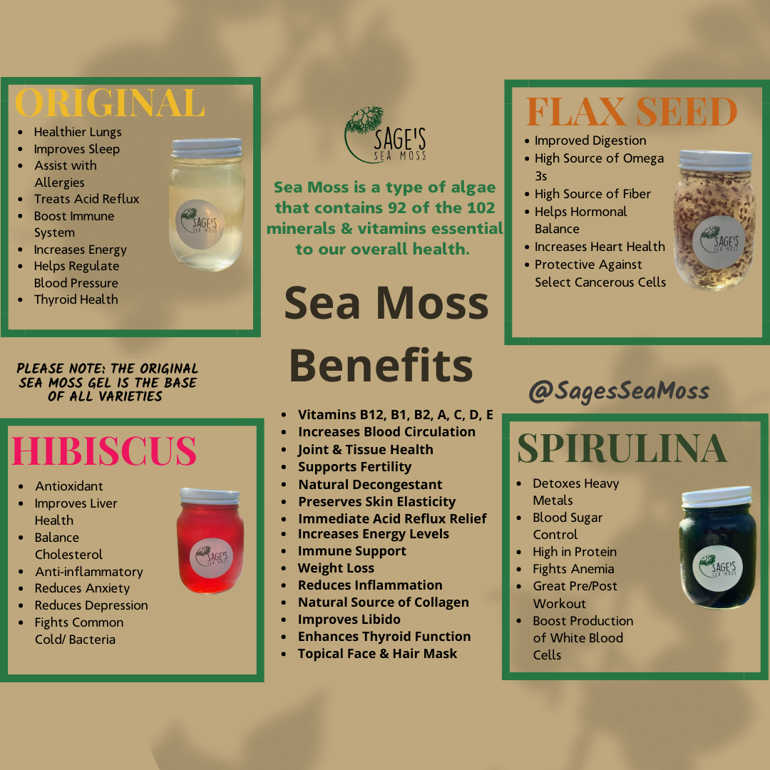 Sage's Sea Moss Gel