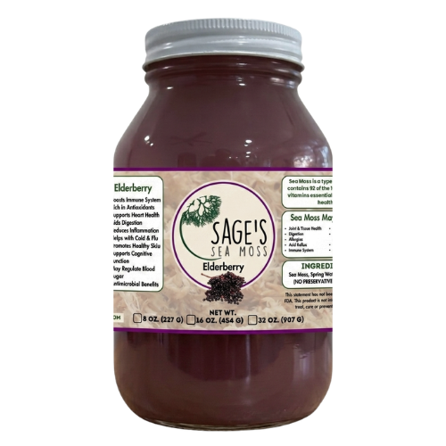 Elderberry Sea Moss Gel